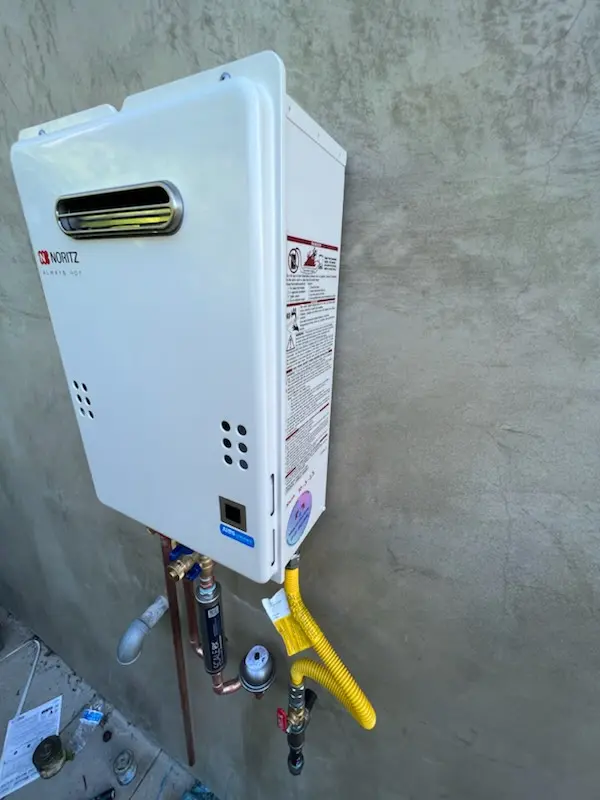 Tankless water heater installation for Wailea homes