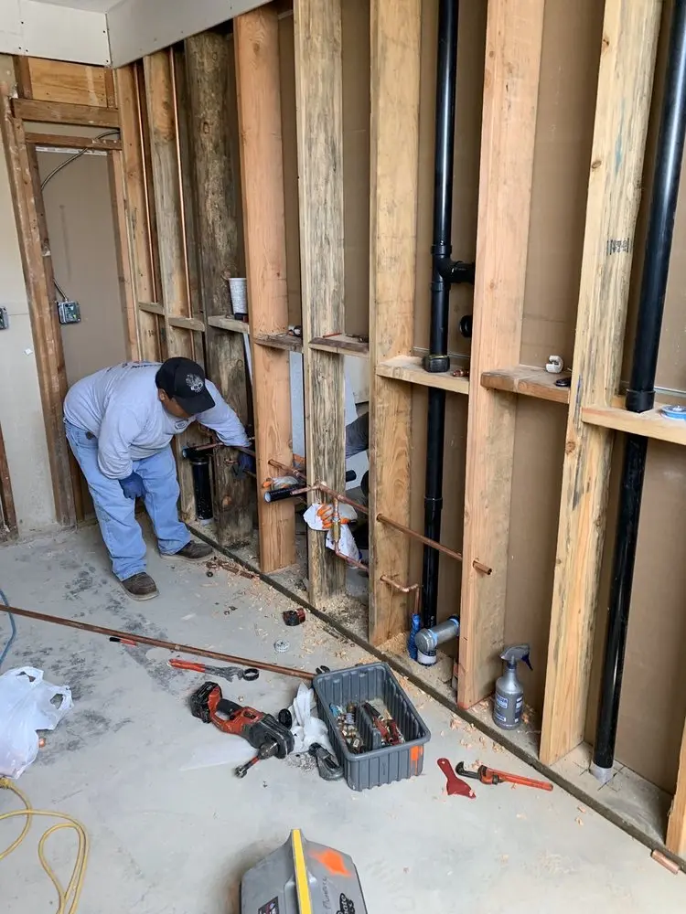 Commercial rough-in plumbing for Gas Line Repair in Wailea